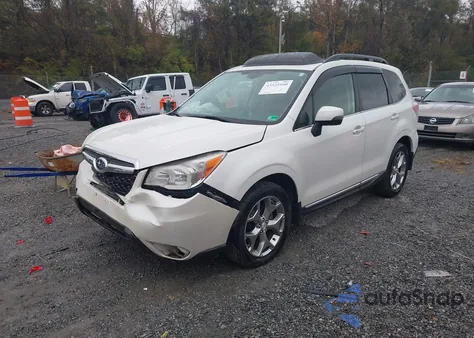 2015 Subaru Forester 2.5I Touring из США, поврежденный, VIN JF2SJAWC9FH543940